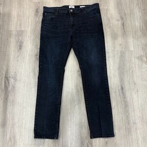 William Rast Jeans Mens 38x32 actual 40x3 Dark Wash Hixon Straight Denim